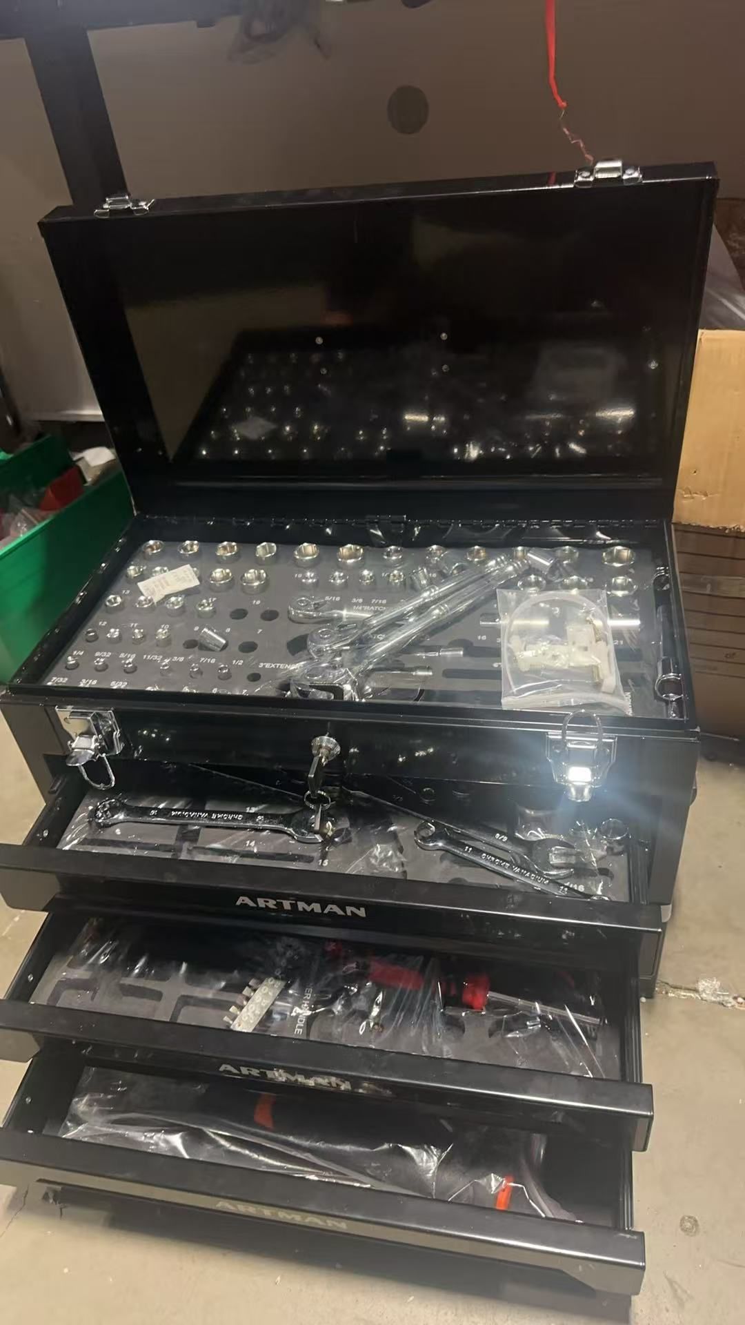 Tool Set 439pcs, Mechanic Tool Set for Home