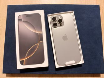 Iphone 16 Pro Max 1Tb Natural Titanium - Unlocked