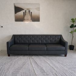 3 Seat Authentic Leather Couch