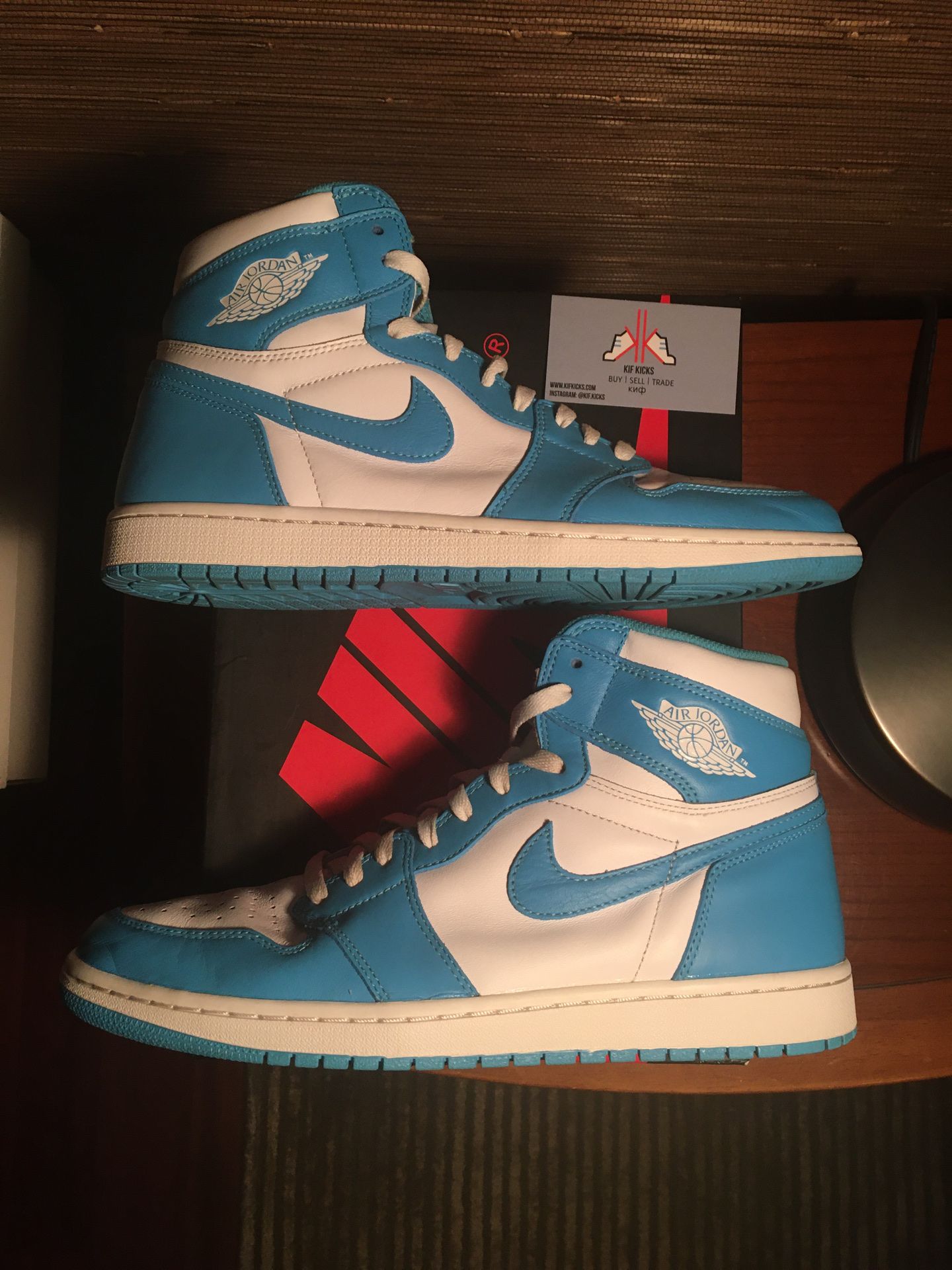 Jordan 1 Retro High UNC (2015) - Sz 11.5 - Lightly worn og all