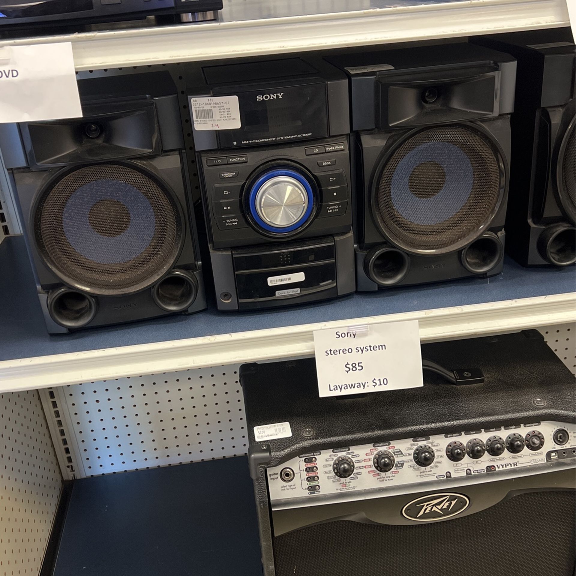 SONY SPEAKER SYSTEM RATED IMPEDANCE 6. INPUT POWER 145W for Sale in San  Antonio, TX - OfferUp