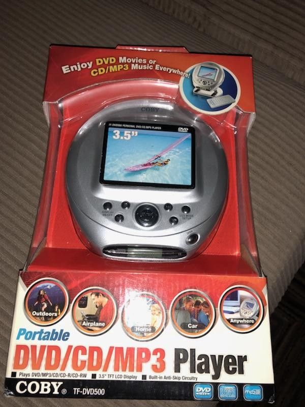 Coby Portable DVD/CD/MP3 Player