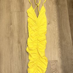 Yellow BodyCon Dress 