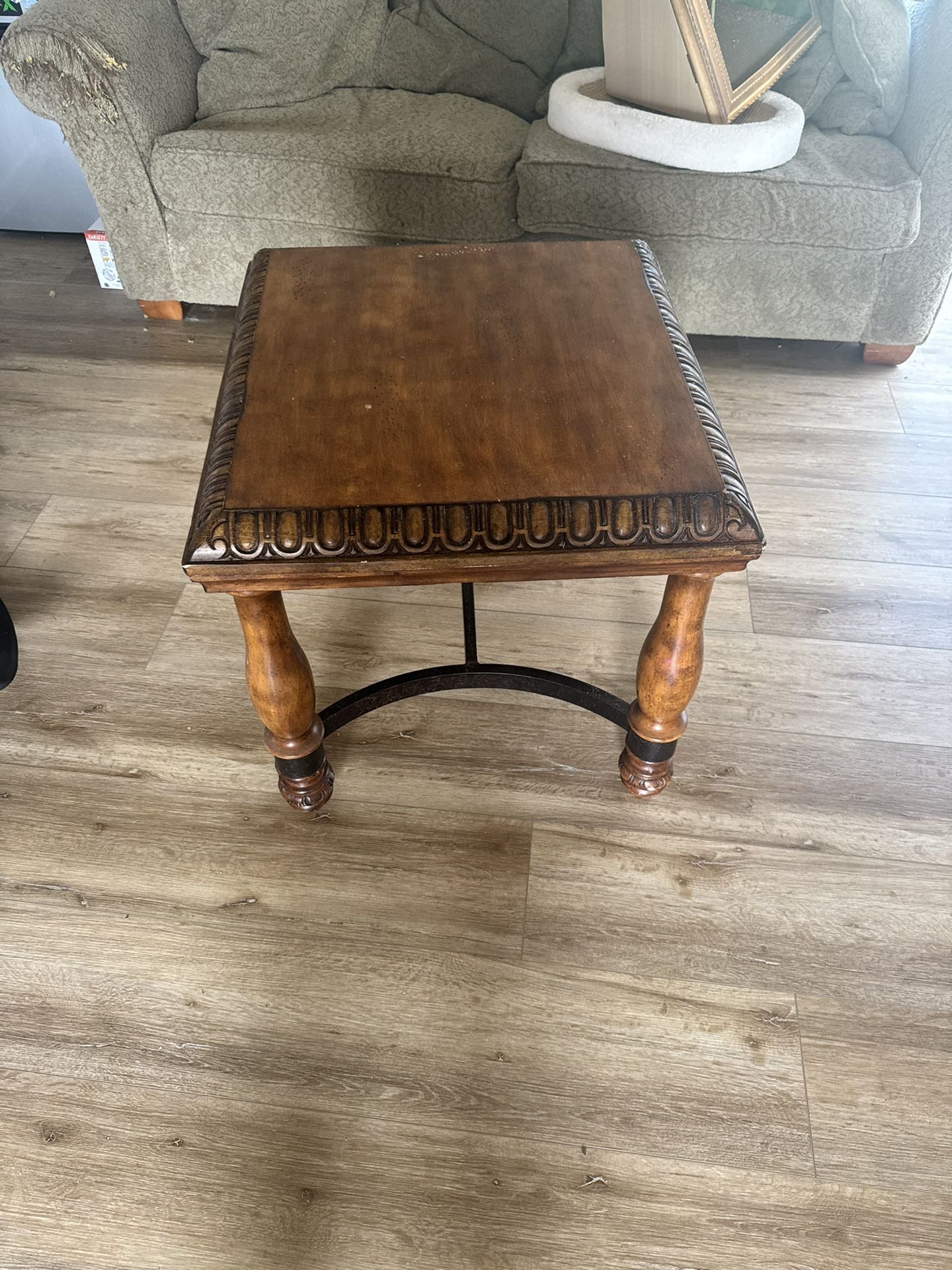 Wooden End Table