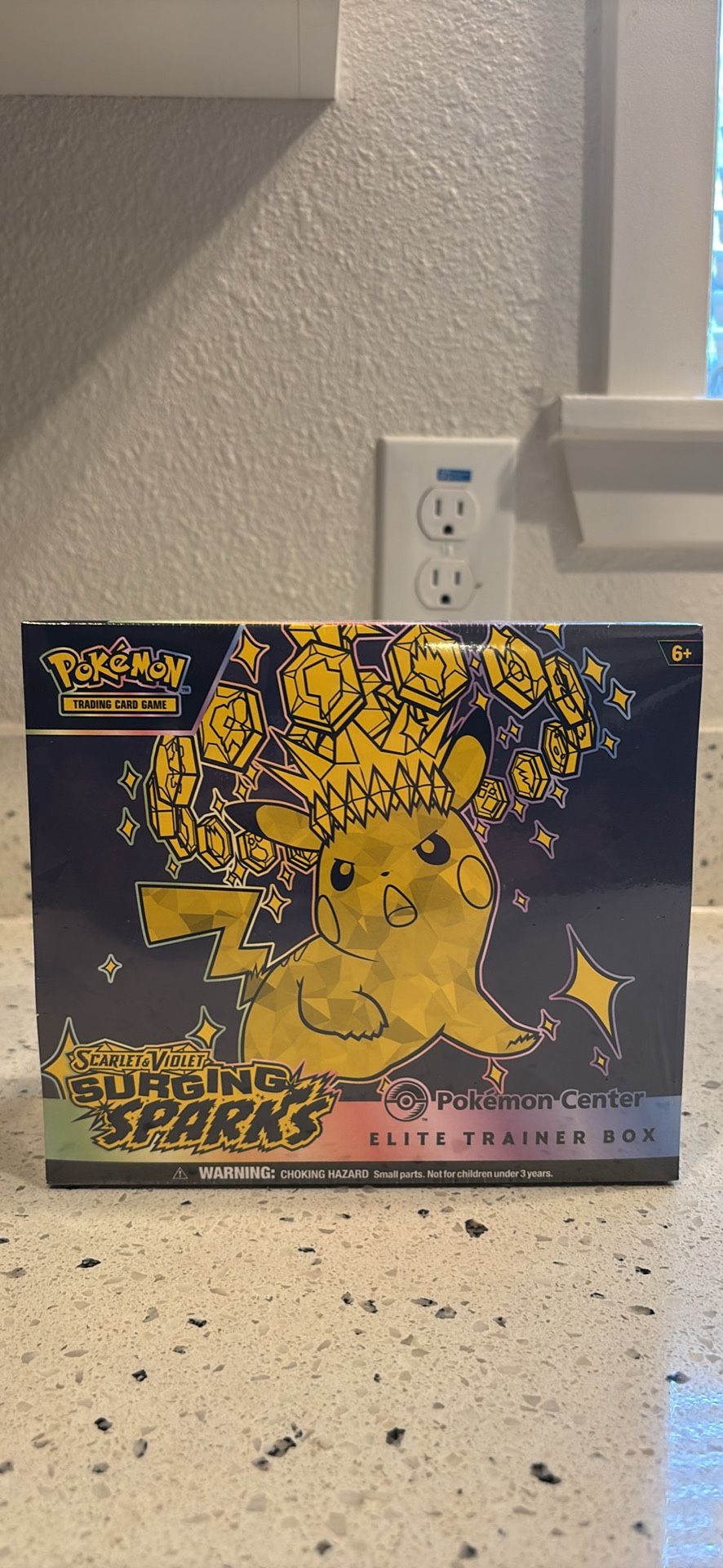Pokemon Surging Sparks Pokemin Center ETB