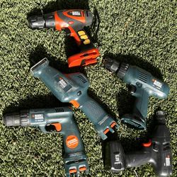 $10 EACH BLACK & DECKER DRILLS NO BATTERY UNTESTED 47TH AVE. AND DOBBINS IN LAVEEN