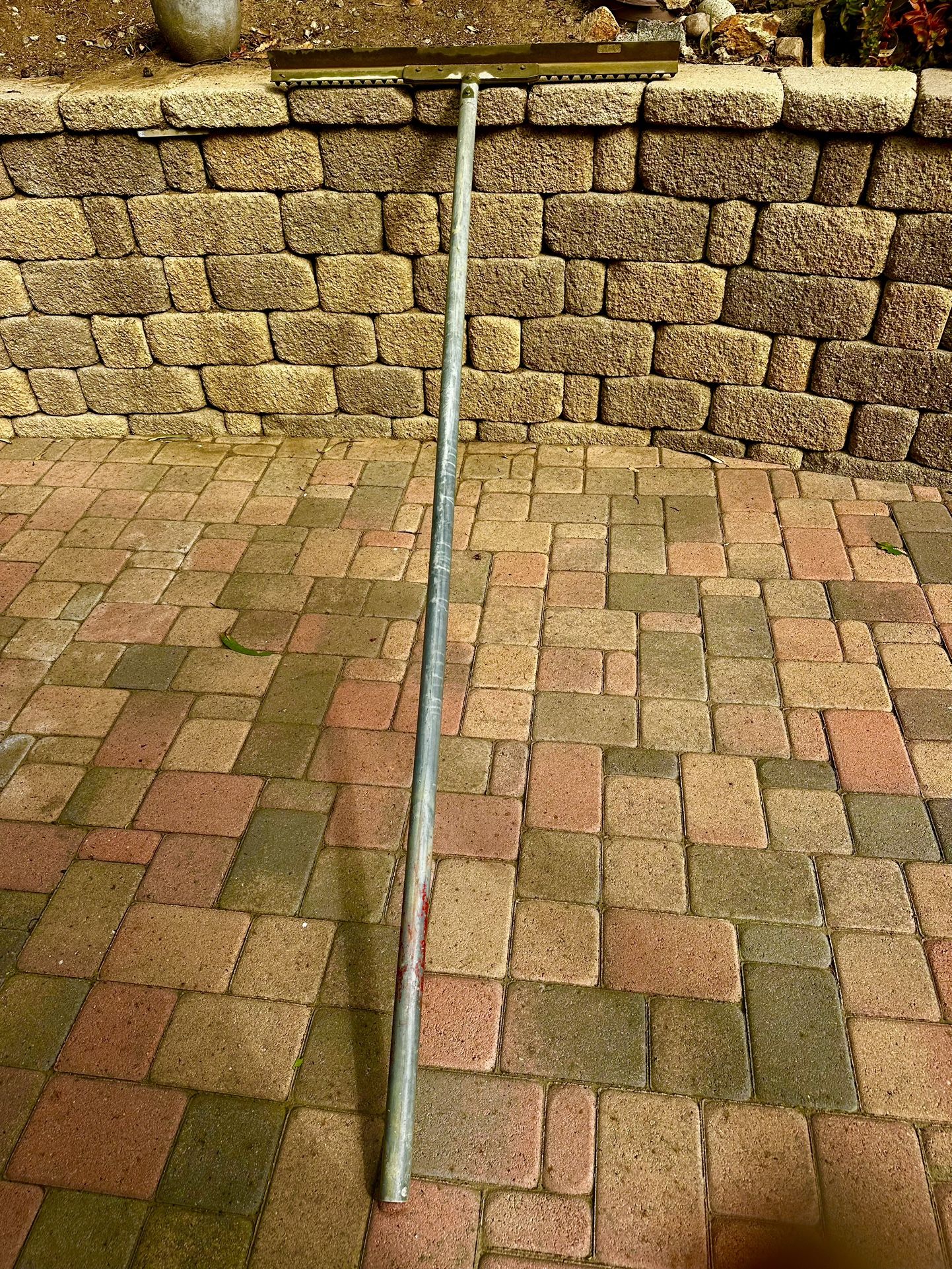 Aluminum Concrete Or Landscape Rake!!