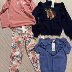 Janie And Jack Girls Winter Clothing Size 6