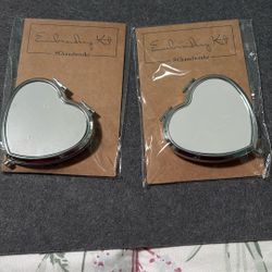 Embroidery Heart Mirror 2