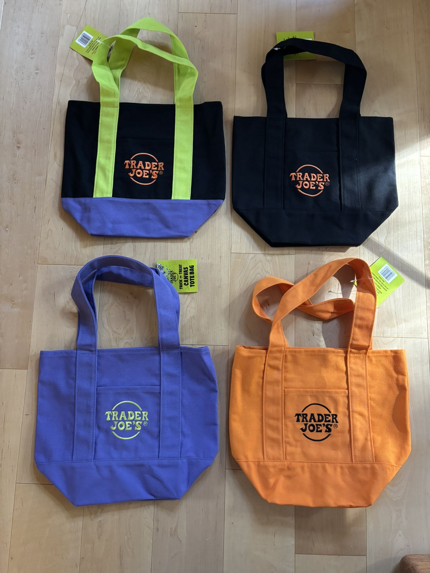 Trader Joe’s Halloween mini totes