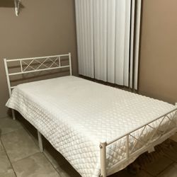 Twin Size Bed Frame And Mattress