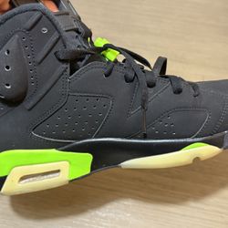 Jordan Air Jordan 6 Retro Electric Green Black/Green Men's Athletic Shoes
