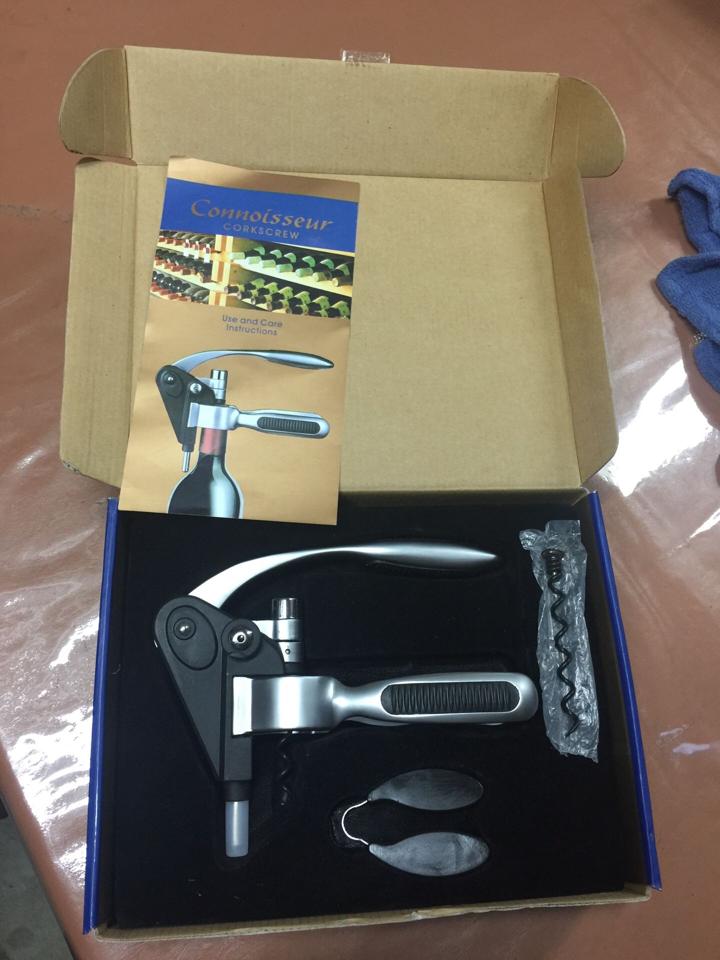 Connoisseur corkscrew