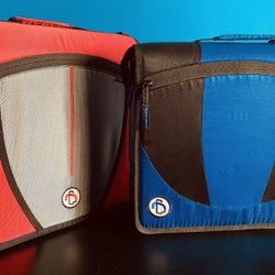 Case-it Binders (Red And Blue)