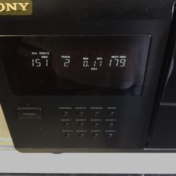Sony Carousel Cd Player. 300 and 200.