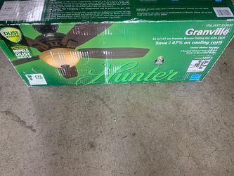 Ceiling fan.