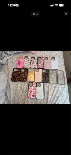 Iphone 15 Pro Max Cases lot of 15 LOOPY APPLE KATE SPADE