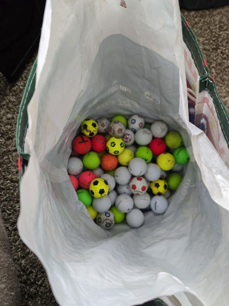 Mixed Color Golf Balls