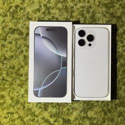 iPhone 16 Pro | 256GB | White Titanium | Factory Unlocked
