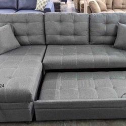 New Sectional Sleeper In Box 