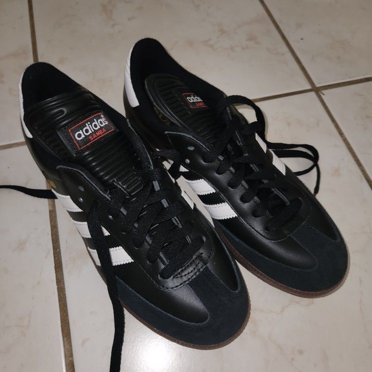 addidas SAMBA, Black, 7 1/2 mens