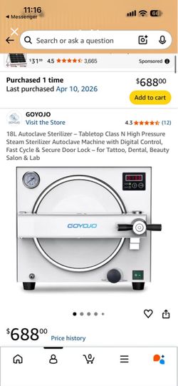 Autoclave 18L