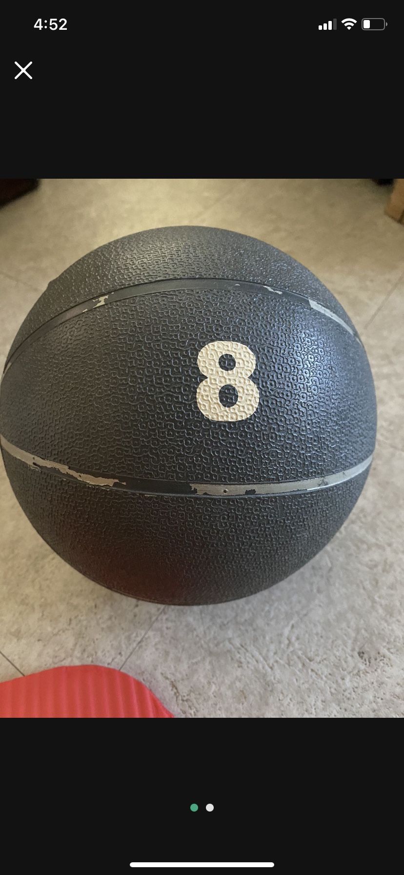 8 Pound Medicine Ball
