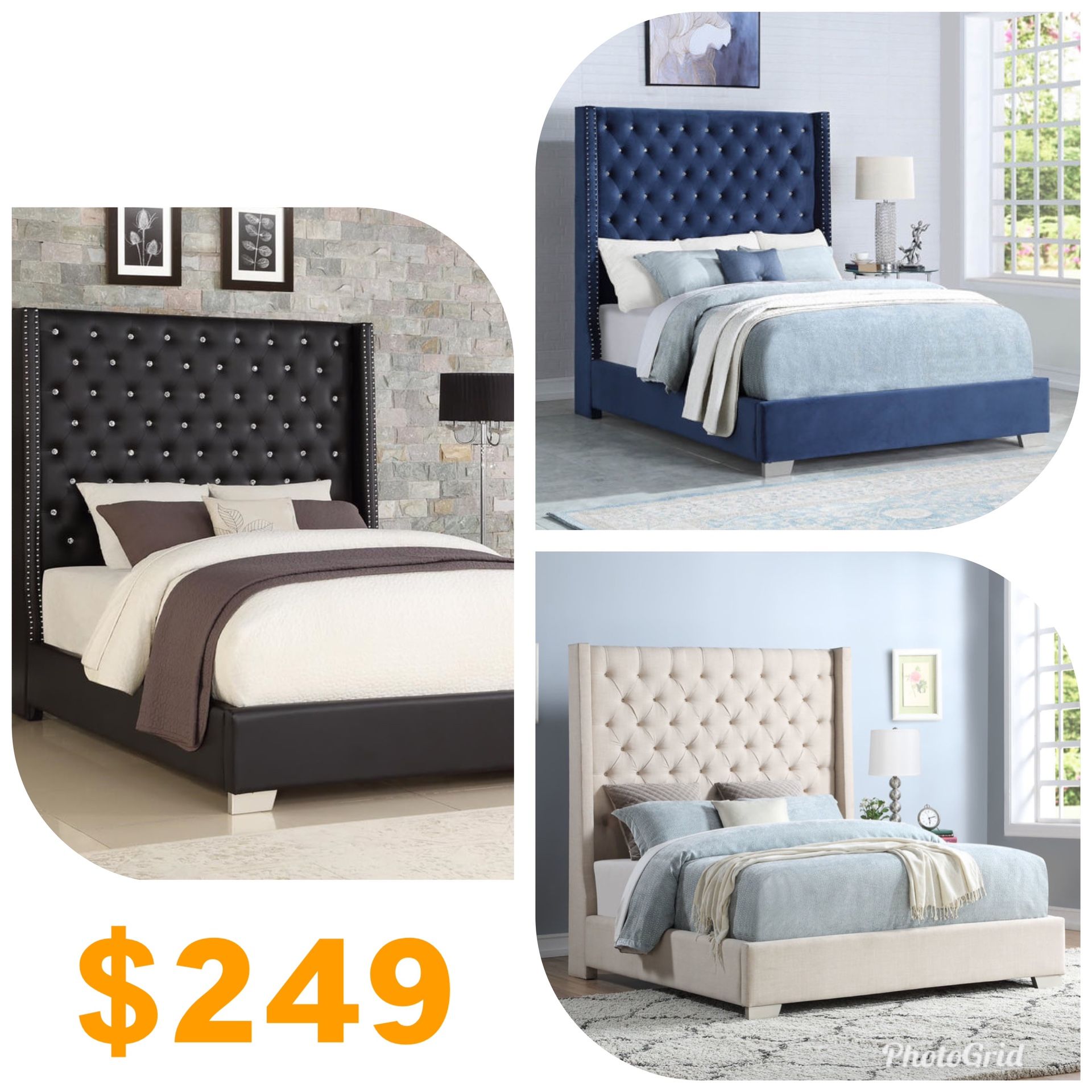 Queen size bed frame
