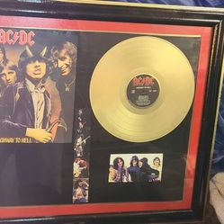 AC/DC SIGNED PICTURE