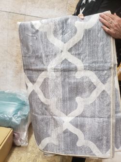 8×10 Low Pile Area Rug Multicolor Area Rug