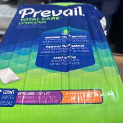 Prevail Underpads 25 Count