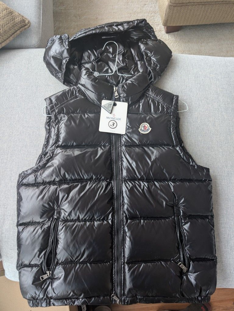 Moncler Tibb down vest with tags