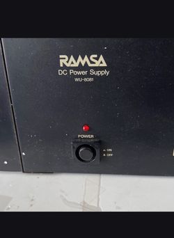 Panasonic Ramsa WU-8081DC Power Supply