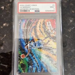 2024 COURT KINGS JA MORANT
ARTISTRY IN MOTION PSA 9