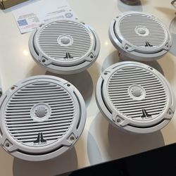 JL Audio Marine Speakers MX770-CCX-CG-WH 4 Speakers (each Is $350) You Can Take All 4 For $200. New. Never Used 