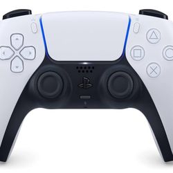 PlayStation DualSense Wireless Controller, white (Renewed)