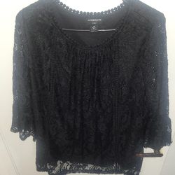 Lace Blouse Fits XL