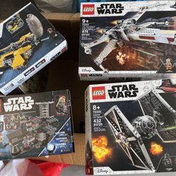 LEGO Star Wars Boxes (empty) Lot of 15 all in good condition.
