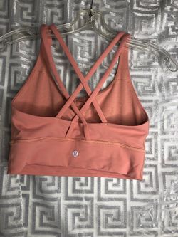 Lululemon Energy Long Line Sport Bra Size 6