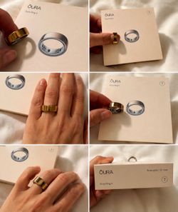 Oura Ring 4 – Rose Gold – Size 7