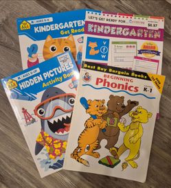 Kindergarden activity books. Bonanza & Nellis.