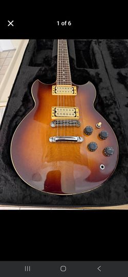 Vintage Yamaha SBG 500 electric guitar