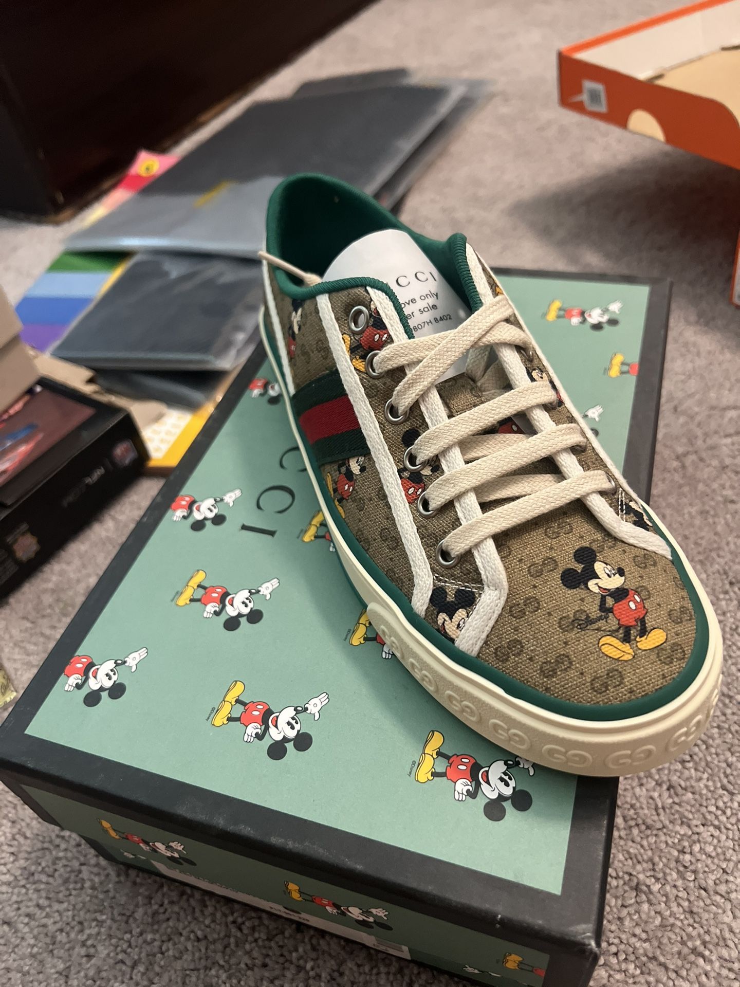 Gucci X Mickey 1977 Tennis Sneaker
