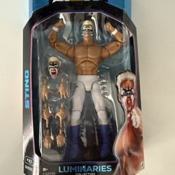 AEW Unmatched Luminaries Sting - 6 inch Figure with Alternate Head and Six Alternate Hands