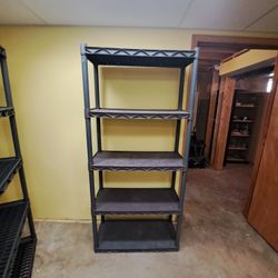 Plastic Shelving 