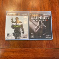 Sony Playstation 3 Call of Duty MW3 and Black Ops 2 PS3
