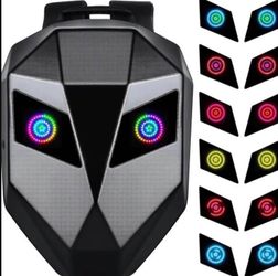 New in box Motorcycle backpack SALE Brand new LED Light-Up Backpack with Display, USB Powered 1-Button