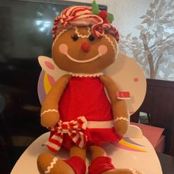 Gingerbread Girl Plush 16”