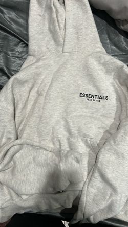 Men’s Essential Fear Of God Hoodie Medium