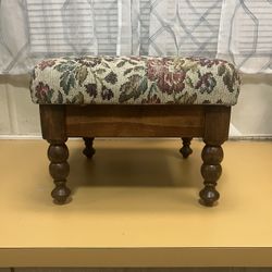 Vintage Flower Stool